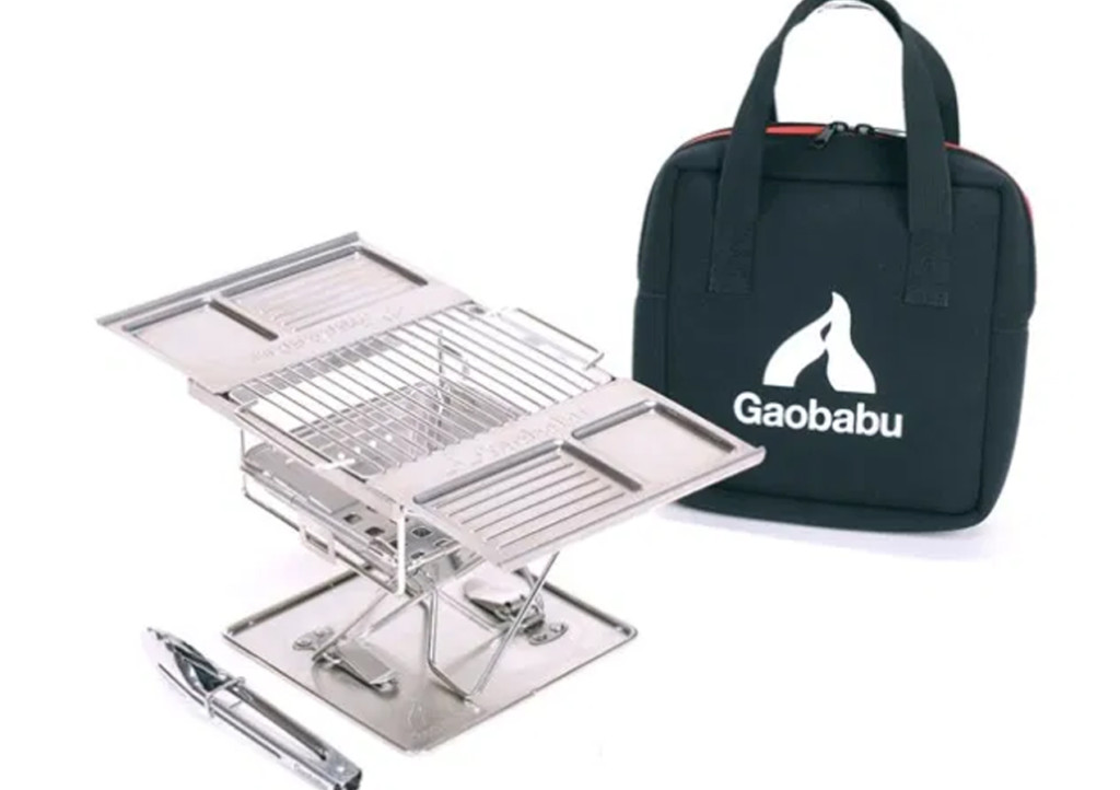 【Gグリルmini】ありそうでなかったGaobabuガオバブのタレ皿付きBBQコンロを紹介 |  釣りの総合ニュースサイト「LureNewsR（ルアーニュース アール）」