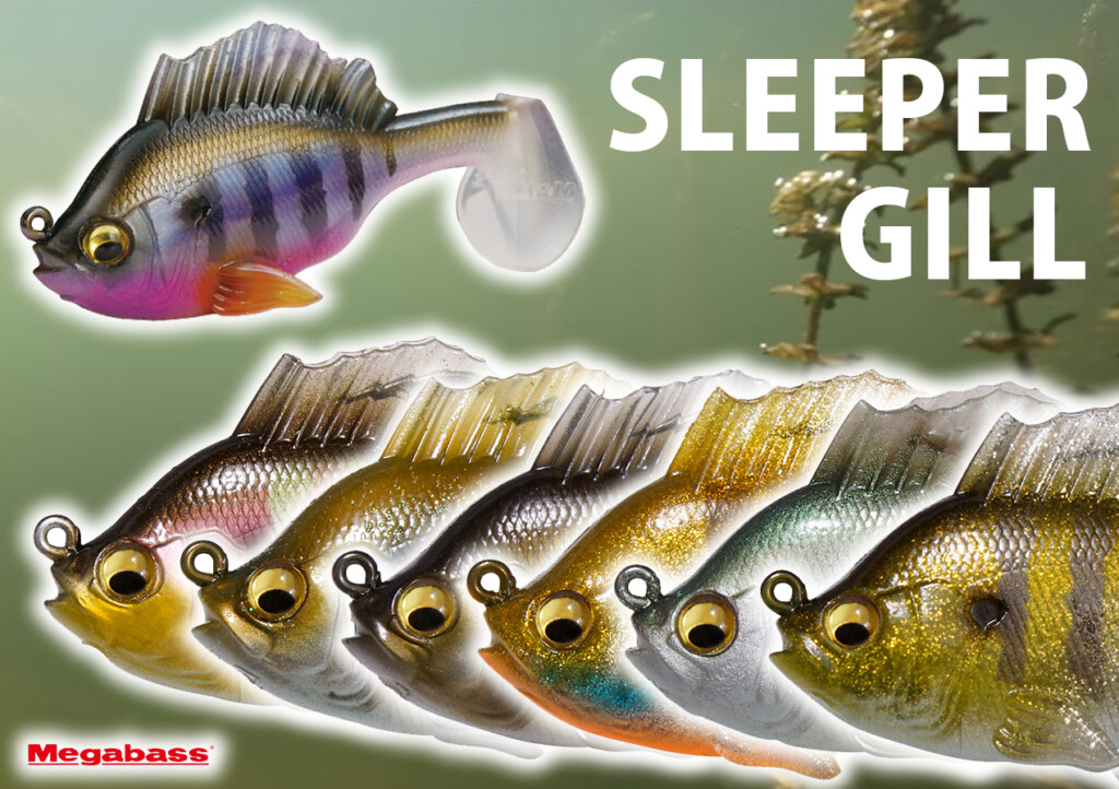 メガバスのボトム専用スイムベイトの派生形「SLEEPER GILL（スリーパー