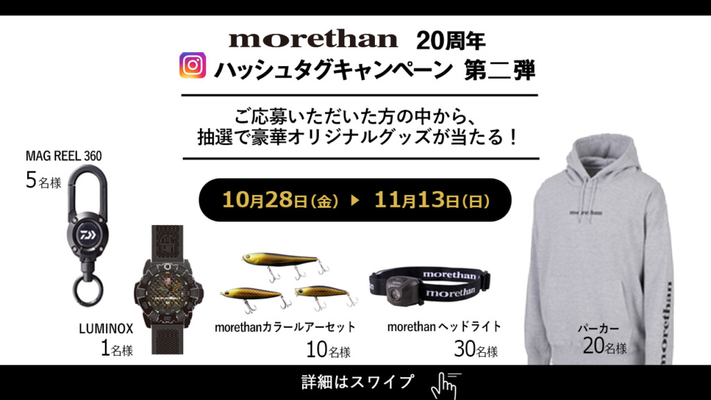 ダイワの「morethan（モアザン）」が20周年を記念してキャンペーン第二